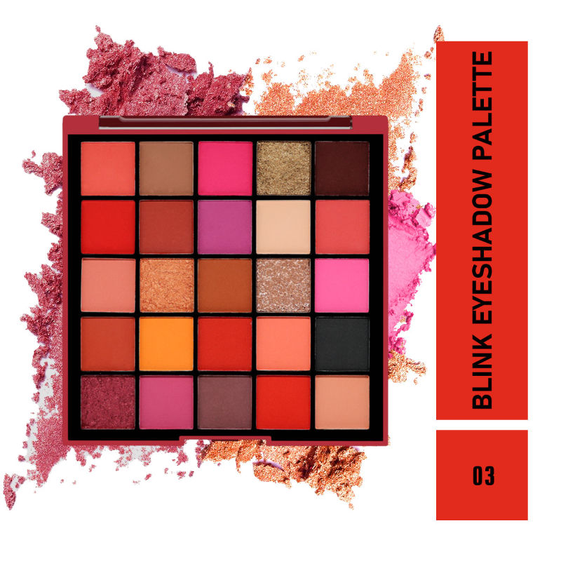 Matt Look 25 Colors Blink Eyeshadow Palette