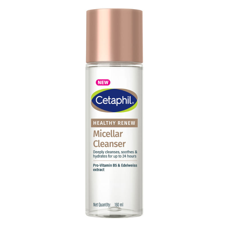 Cetaphil Healthy Renew Micellar Cleanser, Triple Action Formula for Anti Aging Skincare Routine