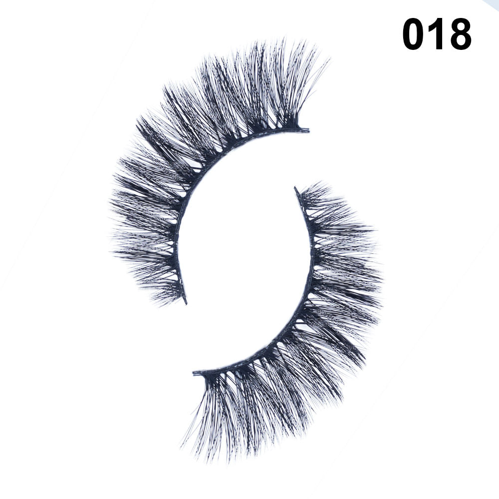 Bronson Professional Dramatic, Party Style Long and Natural False Eyelashes - 18
