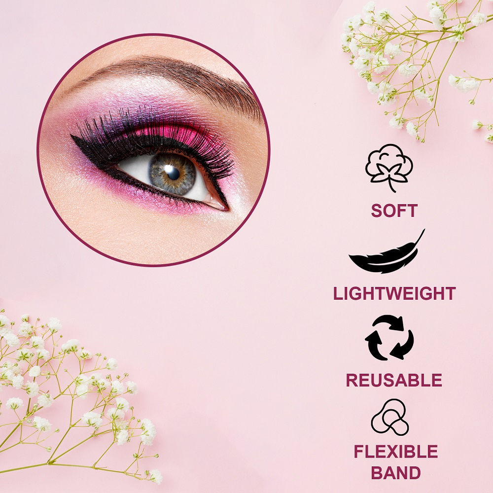 Bronson Professional Long and Natural Look False Eyelashes - 21