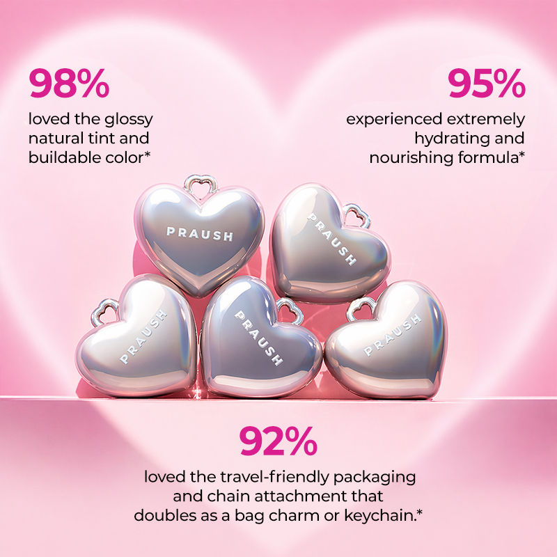 Praush Love Crush Tinted Lip Balm
