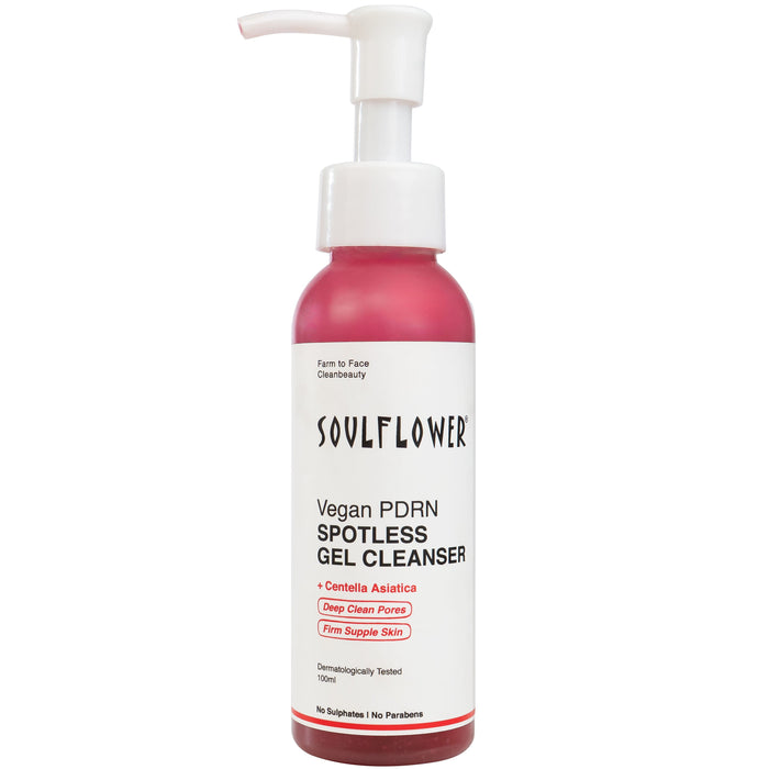 Soulflower Vegan PDRN Spotless Gel Cleanser