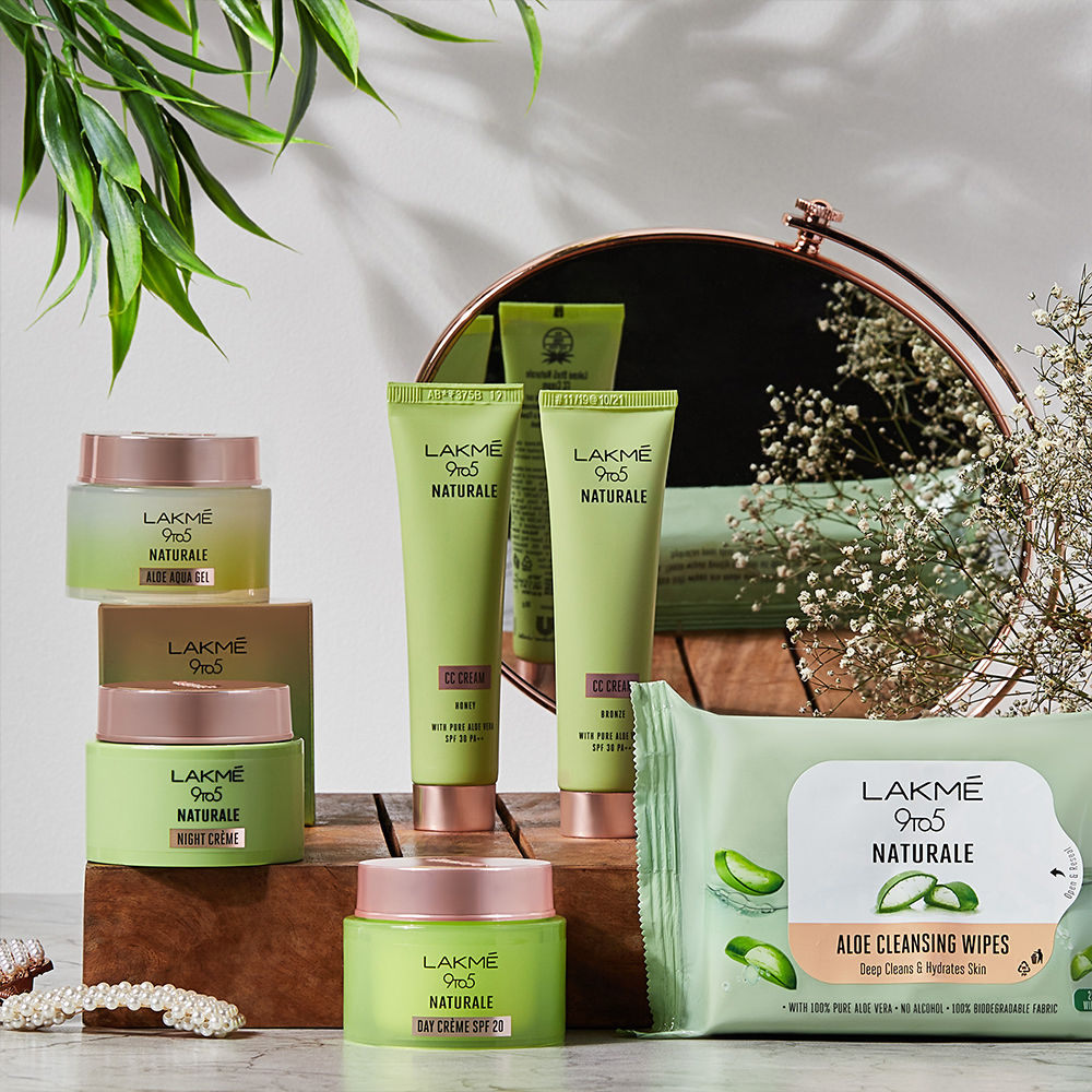 Lakme 9to5 Natural Aloe Cleansing Wipes