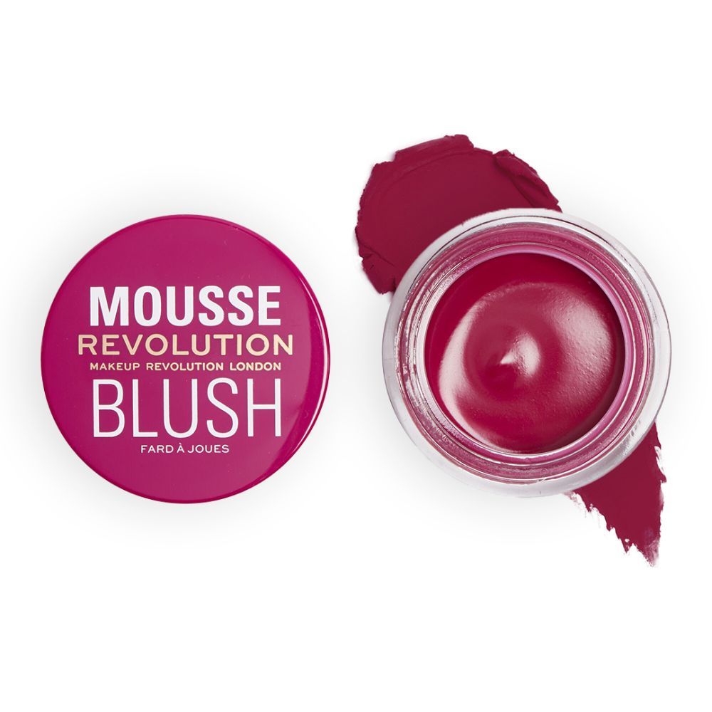 Makeup Revolution Mousse Blush - For Cheeks & Eyes Non Sticky-Soft Focus Effect