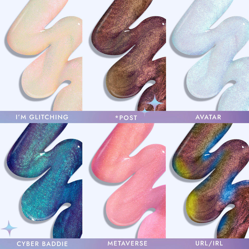 Nykaa Cosmetics Stardust Dual Chrome Eyeliner with Holographic Finish
