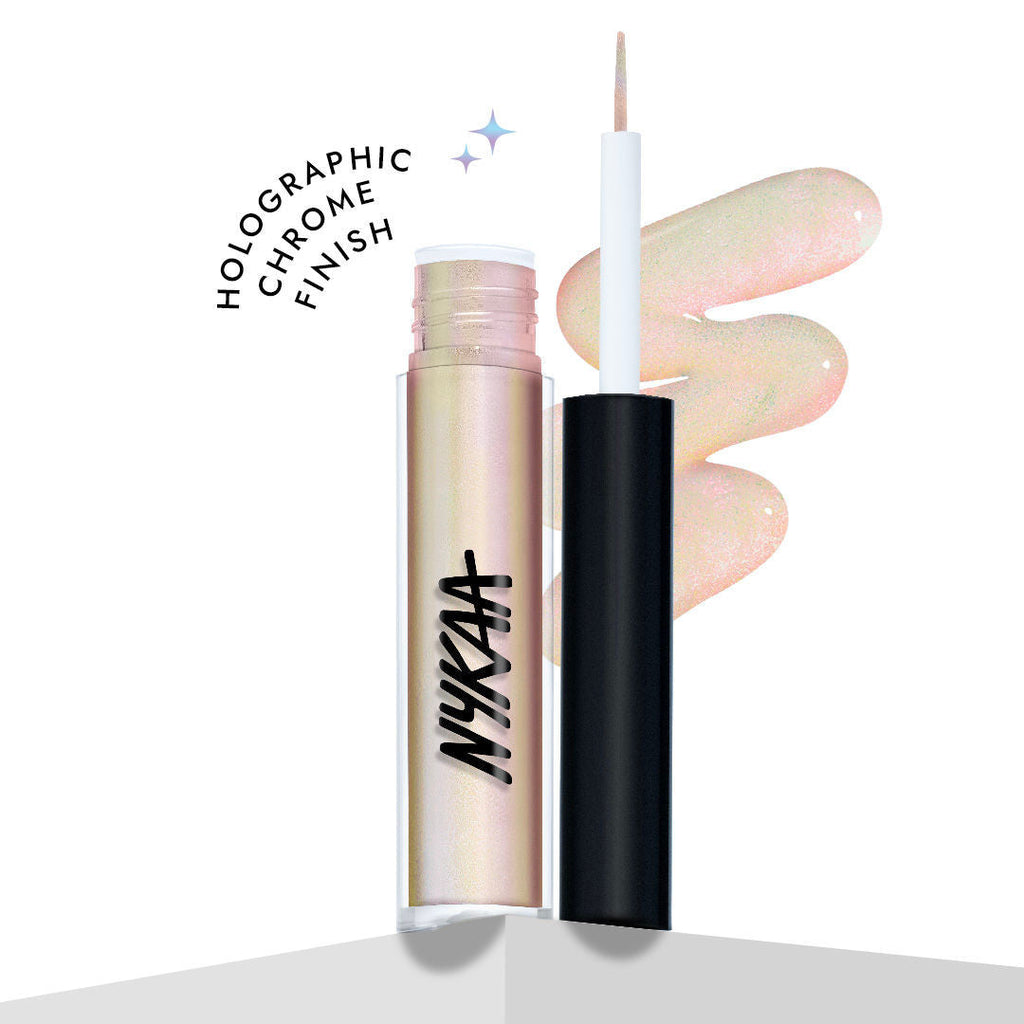 Nykaa Cosmetics Stardust Dual Chrome Eyeliner with Holographic Finish