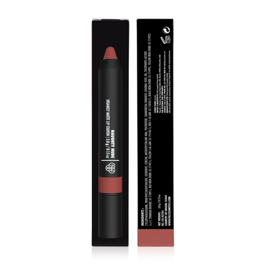 PAC Insanely Matte Lip Crayon