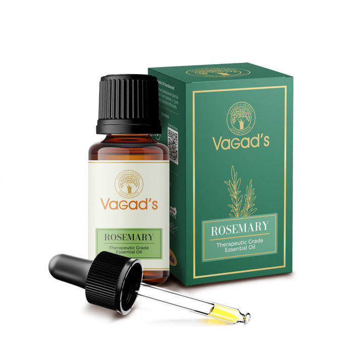Vagad's Herbal Rosemary Essential Oil, for Hair & Aromatherapy
