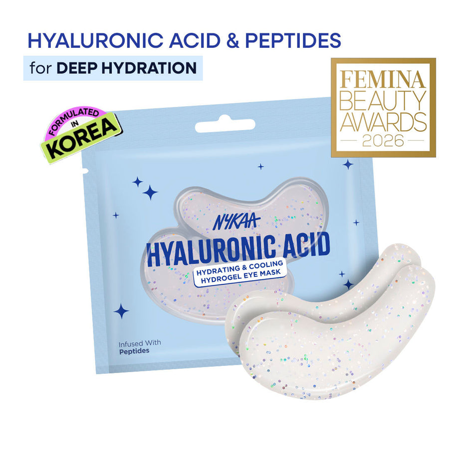 Nykaa Skin Hydrogel Under-Eye Patches for Dark Circles, De-puffing & Hydration