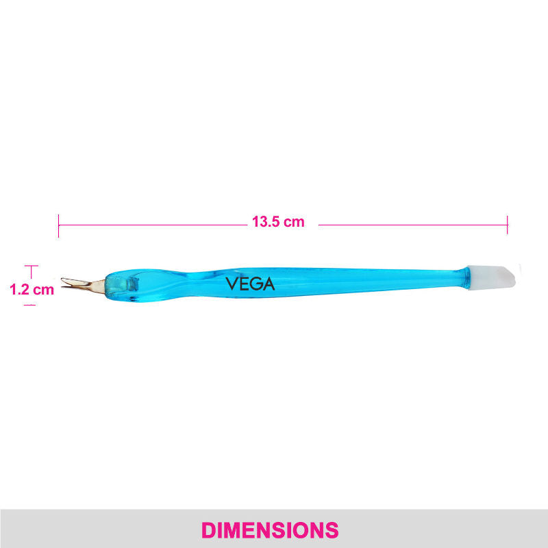 VEGA Cuticle Trimmer And Pusher (CTP-01) (Color May Vary)