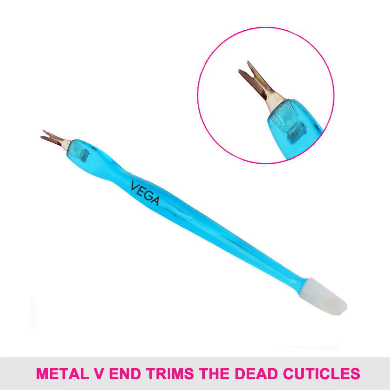 VEGA Cuticle Trimmer And Pusher (CTP-01) (Color May Vary)