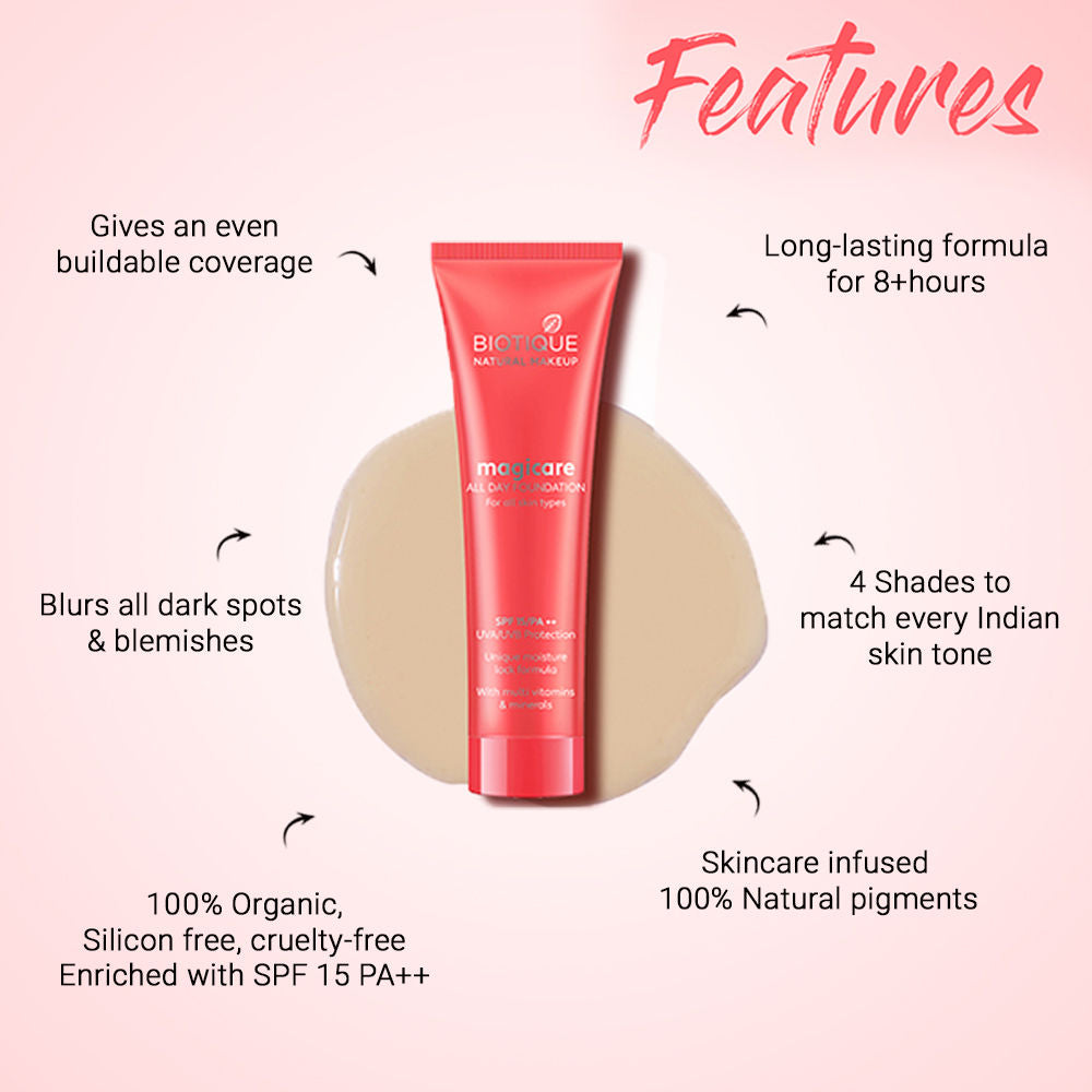 Biotique Magicare All Day Foundation SPF 15