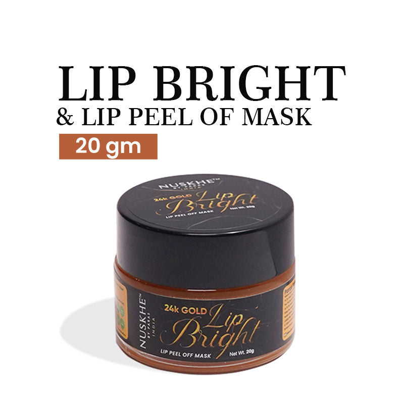 Nuskhe By Paras Lip Bright & Lip Peel Of Mask