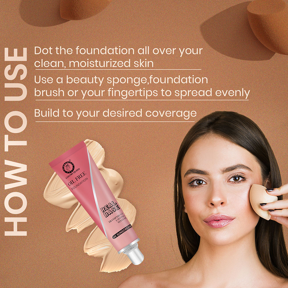Colors Queen Real Base Oil Free Foundation