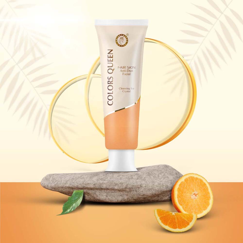 Colors Queen Anti-Dust Facial Cleanser With Ice Crystal Face Wash