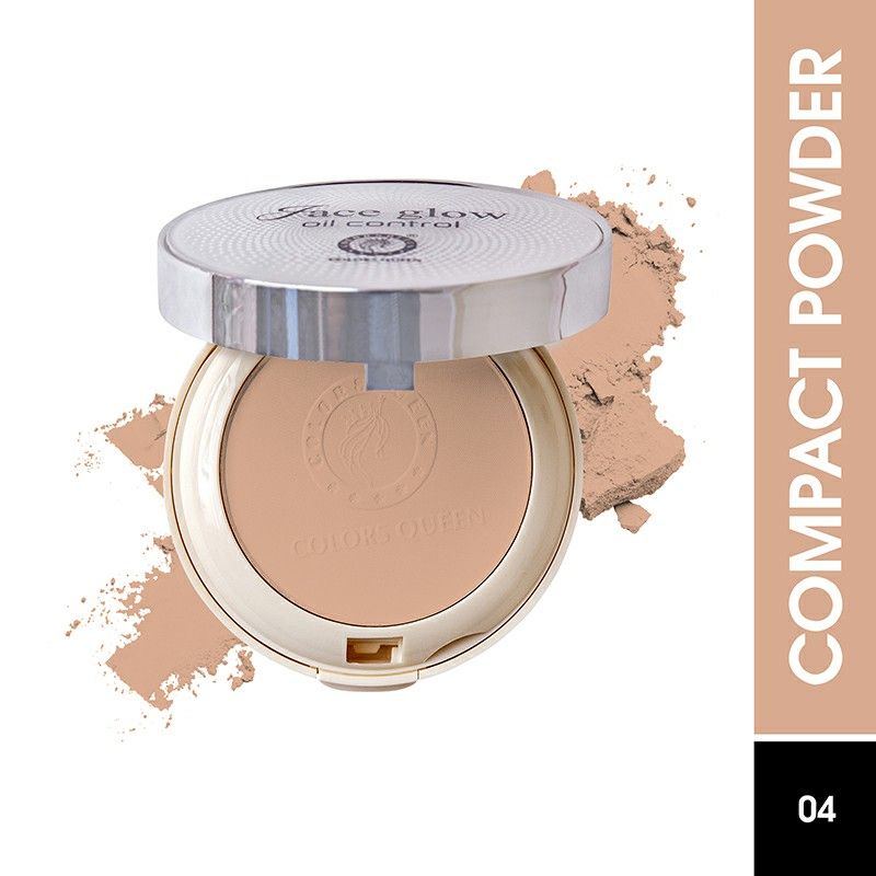 Colors Queen Face Glow Oil Control Powder Upto 24 Hours