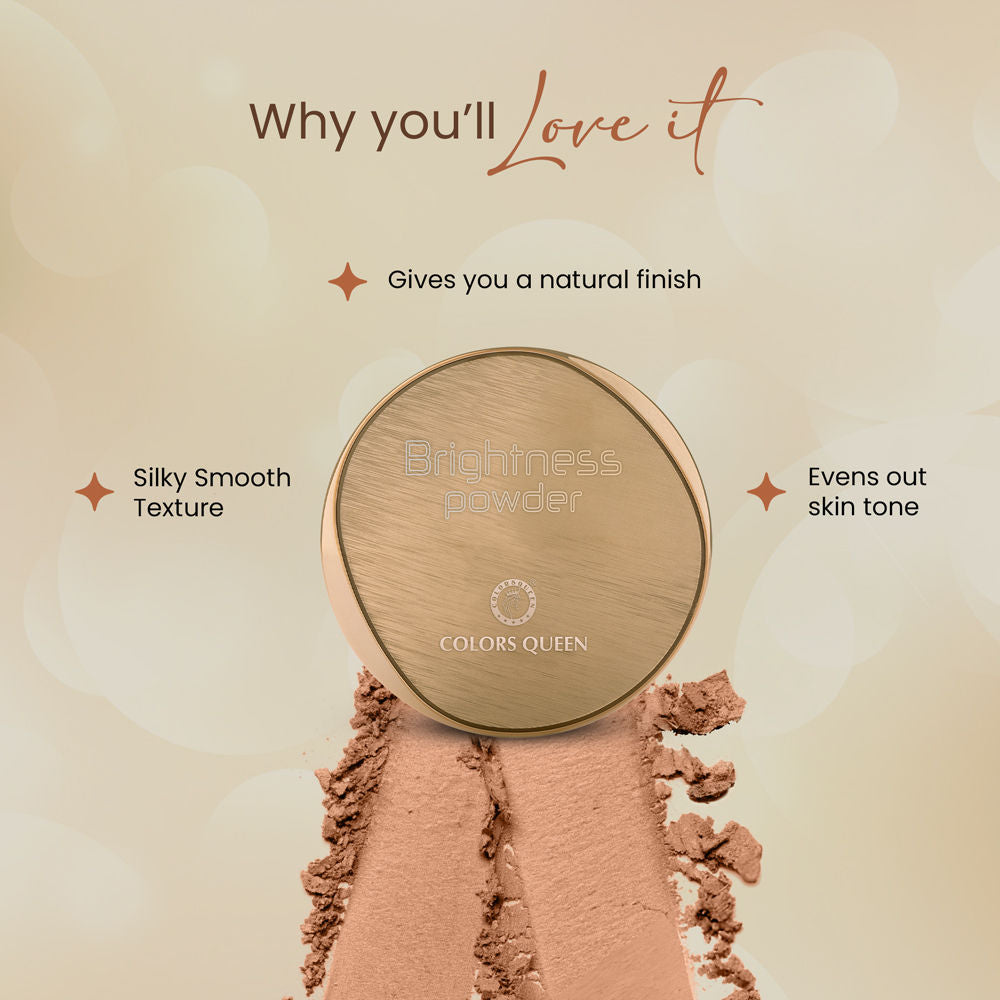 Colors Queen 2-in-1 Brightness Compact Powder
