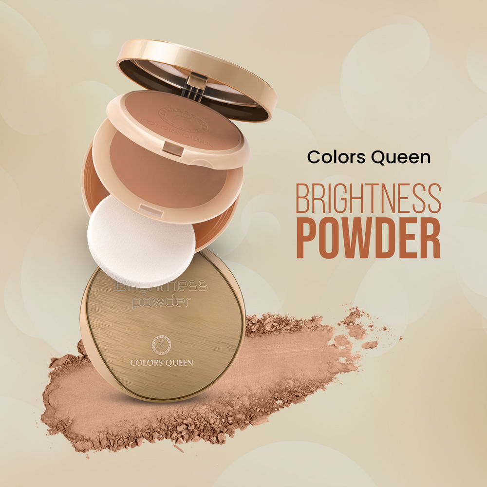 Colors Queen 2-in-1 Brightness Compact Powder
