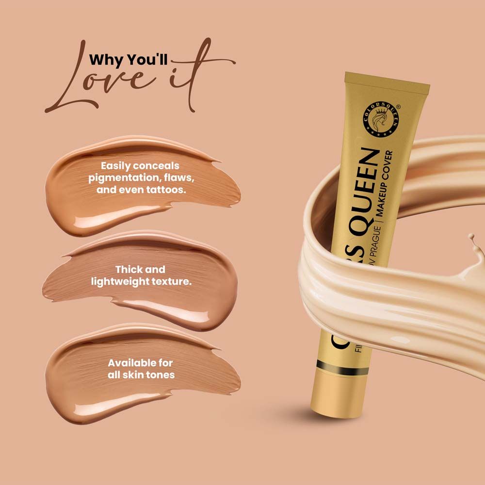 Colors Queen Film Studio Makeup Cover Foundation