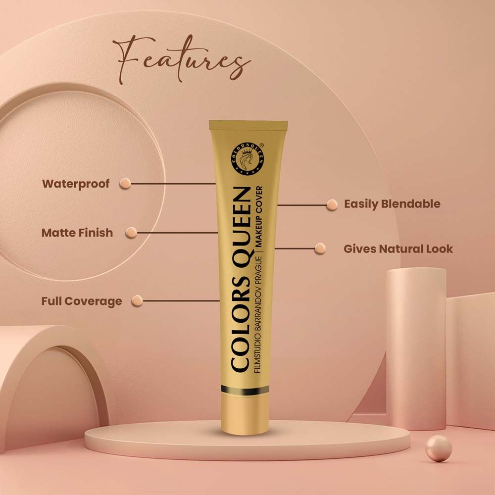 Colors Queen Film Studio Makeup Cover Foundation