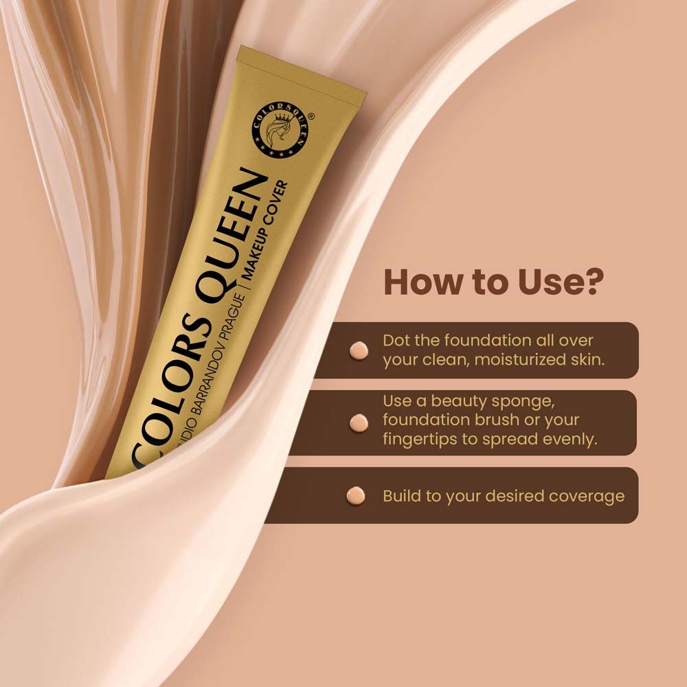 Colors Queen Film Studio Makeup Cover Foundation