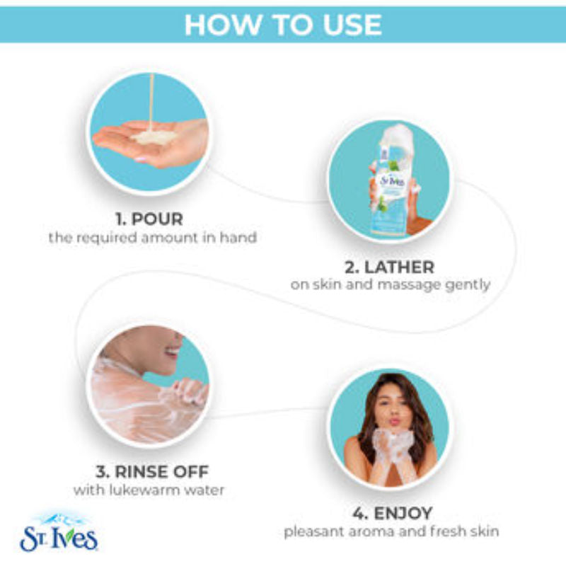 St. Ives Purifying Sea Salt & Pacific Kelp Exfoliating Body Wash