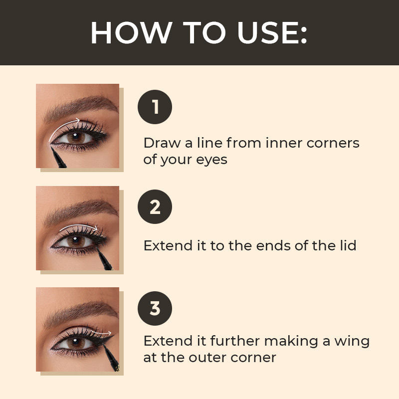 Matt look Perfect Stay Style Muse Eyeliner 24 Hours