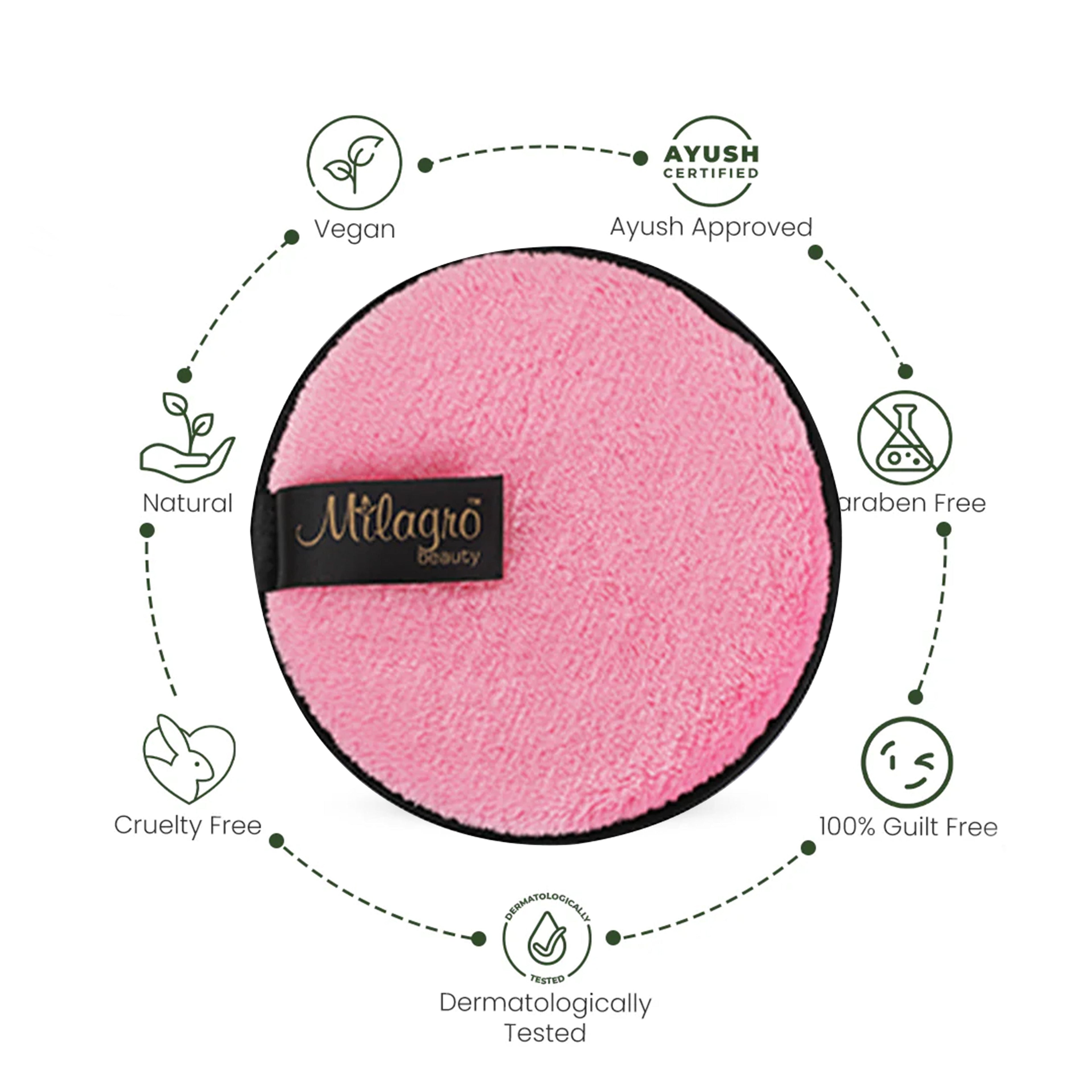 Milagro Beauty Makeup Remover Pad Pro