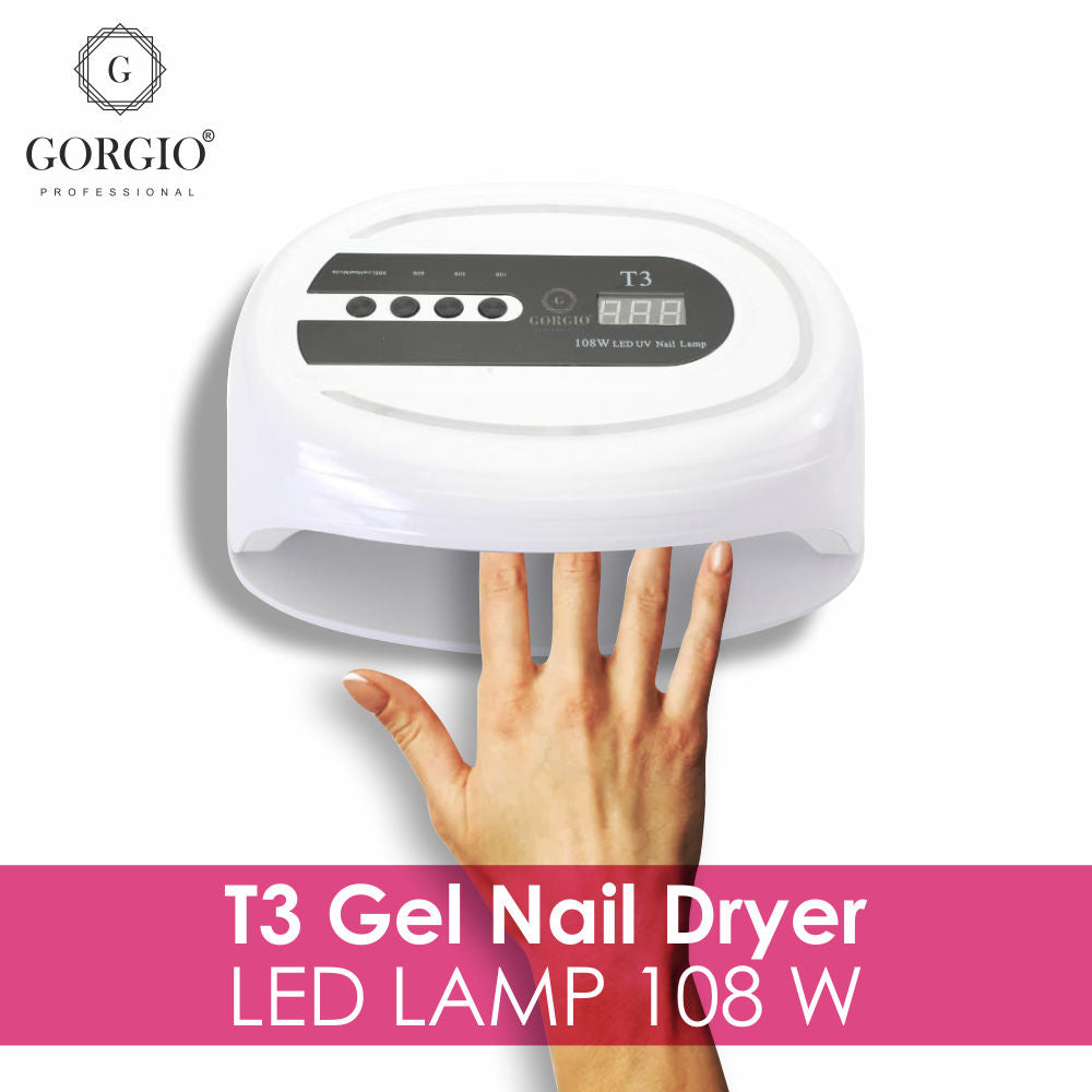 Gorgio Professional T3 Gel Nail Dryer Led Lamp