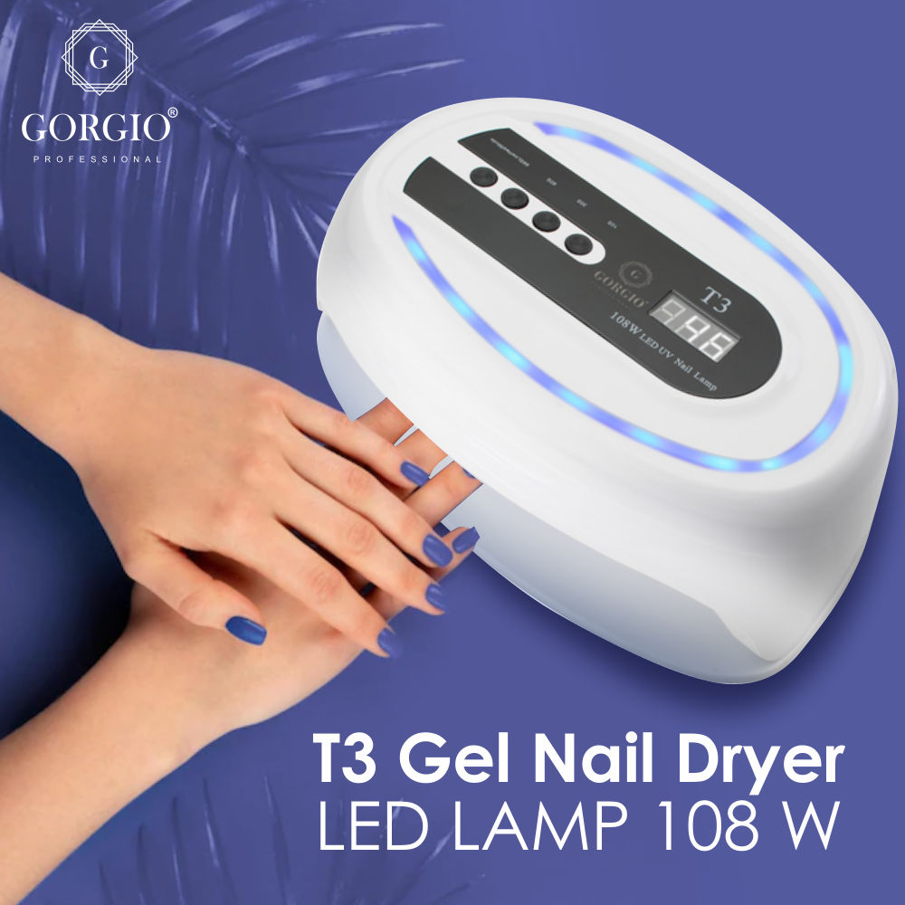 Gorgio Professional T3 Gel Nail Dryer Led Lamp