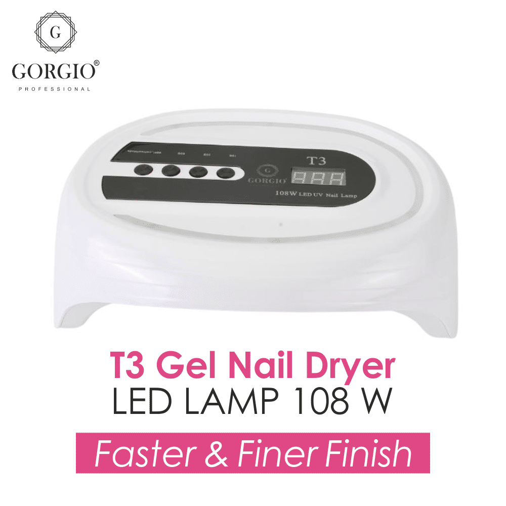 Gorgio Professional T3 Gel Nail Dryer Led Lamp