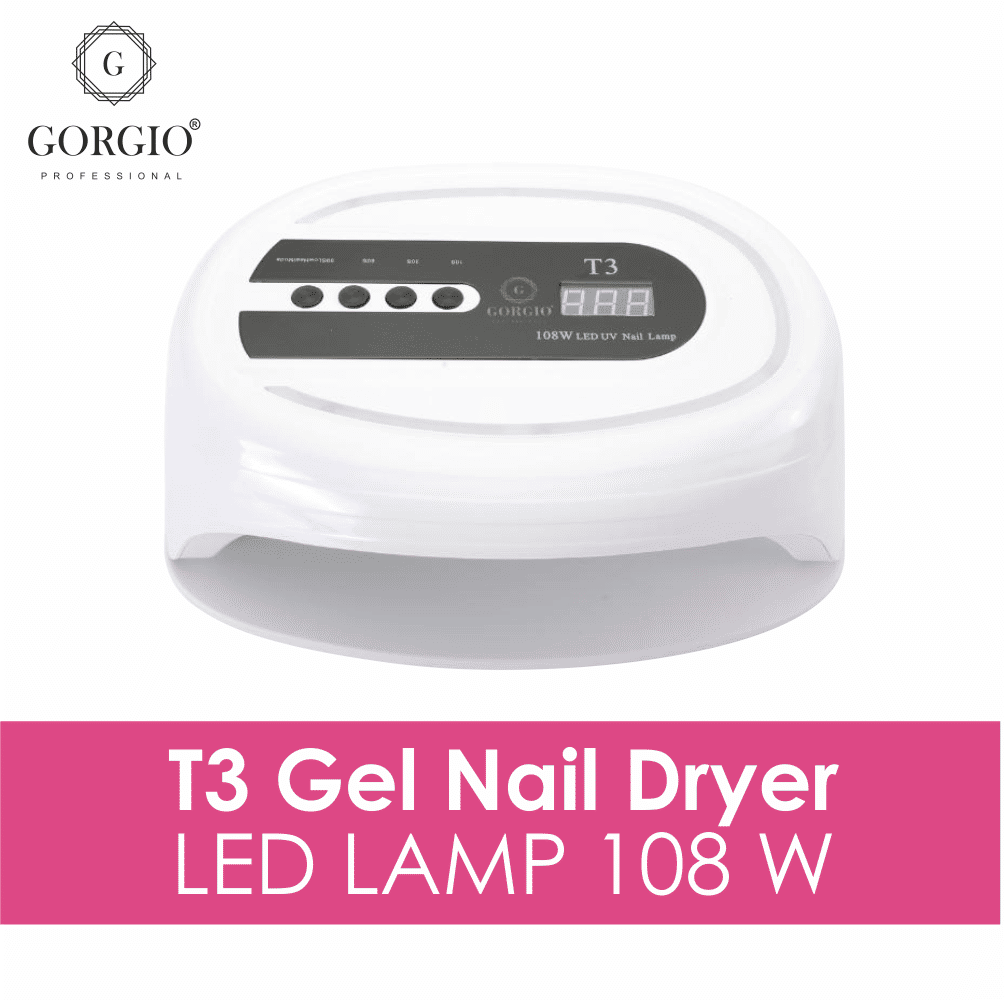 Gorgio Professional T3 Gel Nail Dryer Led Lamp