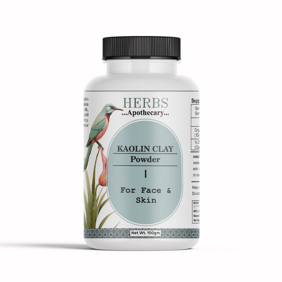 Zenvista Herbs Apothecary Kaolin Clay Powder For Face And Skins