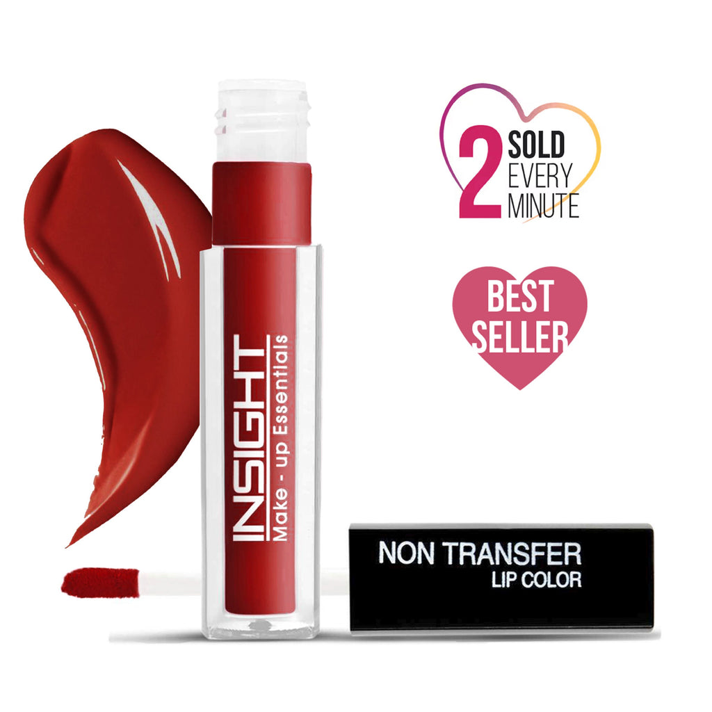 Insight Cosmetics Non-Transfer Lip Color, 12hr Long Lasting Matte Lips, Moisturizing & Light Weight