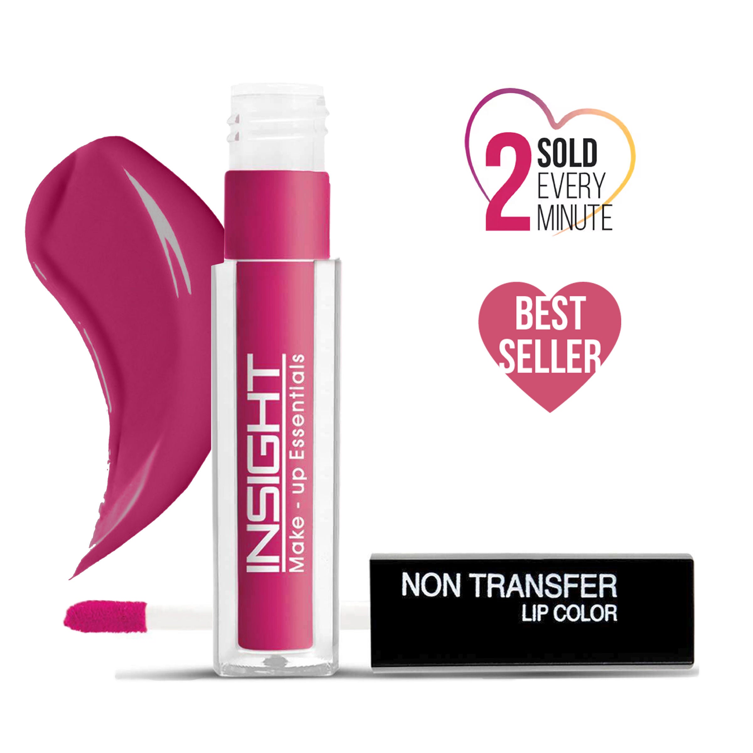 Insight Cosmetics Non-Transfer Lip Color, 12hr Long Lasting Matte Lips, Moisturizing & Light Weight