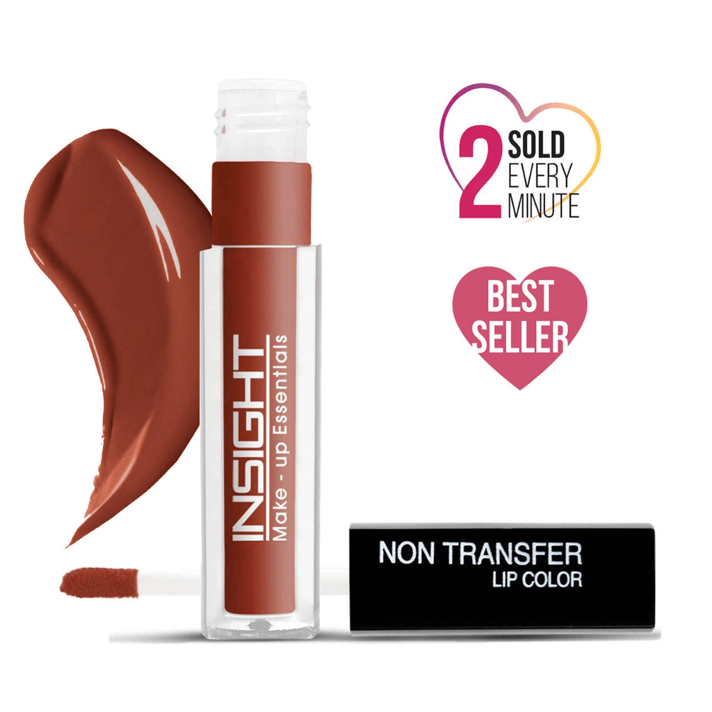 Insight Cosmetics Non-Transfer Lip Color, 12hr Long Lasting Matte Lips, Moisturizing & Light Weight