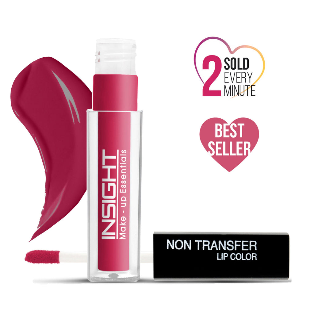 Insight Cosmetics Non-Transfer Lip Color, 12hr Long Lasting Matte Lips, Moisturizing & Light Weight