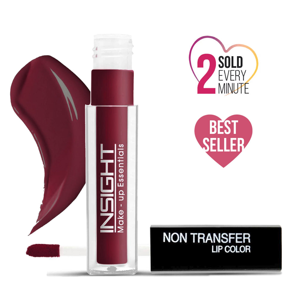 Insight Cosmetics Non-Transfer Lip Color, 12hr Long Lasting Matte Lips, Moisturizing & Light Weight