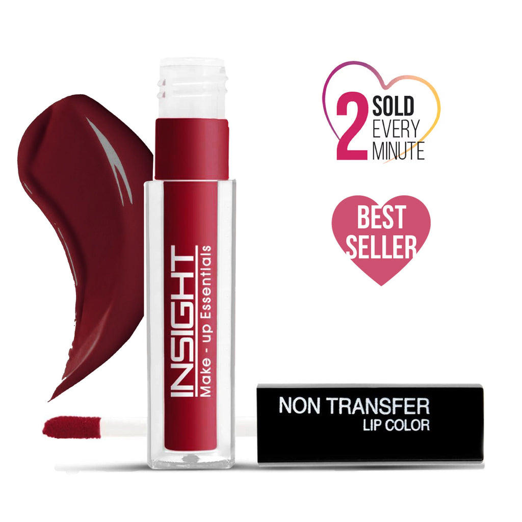 Insight Cosmetics Non-Transfer Lip Color, 12hr Long Lasting Matte Lips, Moisturizing & Light Weight