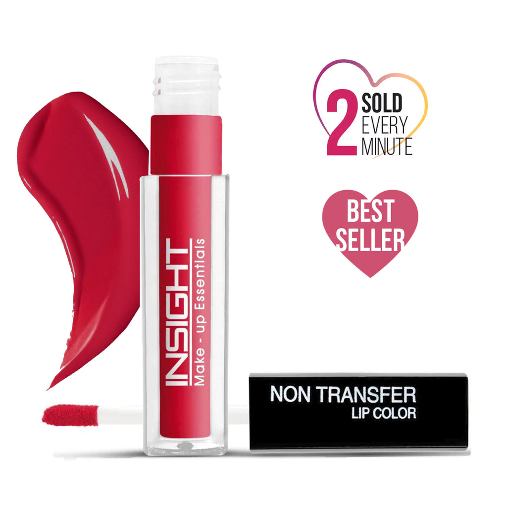 Insight Cosmetics Non-Transfer Lip Color, 12hr Long Lasting Matte Lips, Moisturizing & Light Weight