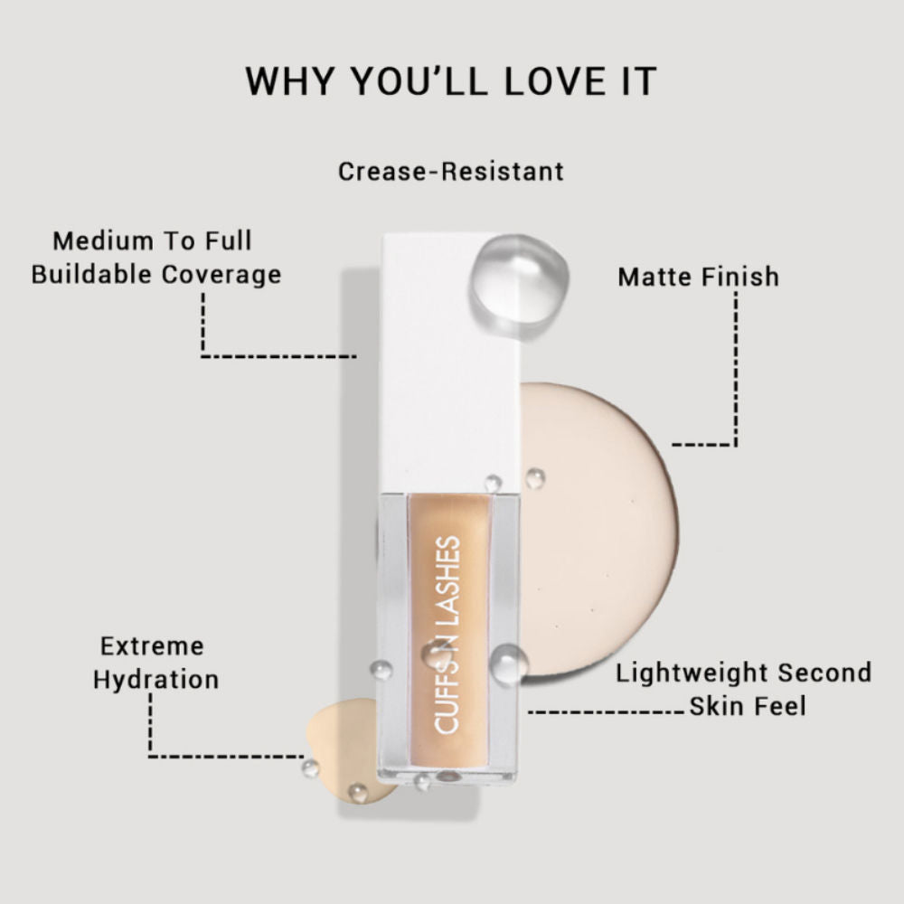 CUFFS N LASHES Cover It All Liquid Concealer