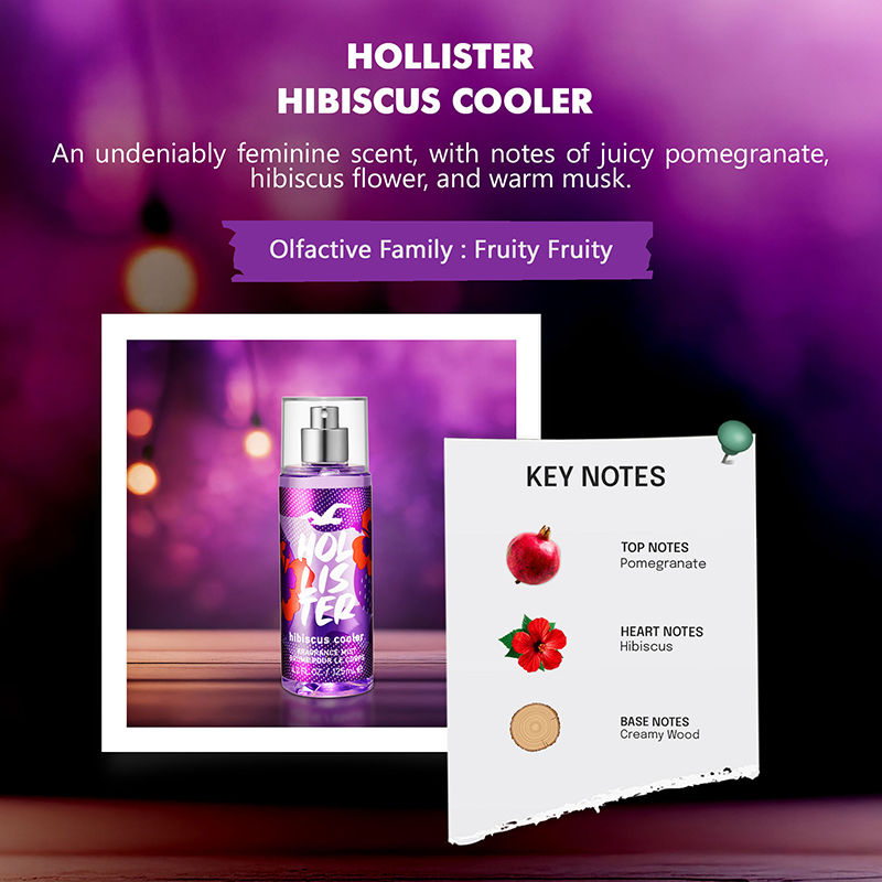 HOLLISTER Hibiscus Cooler Fragrance Mist