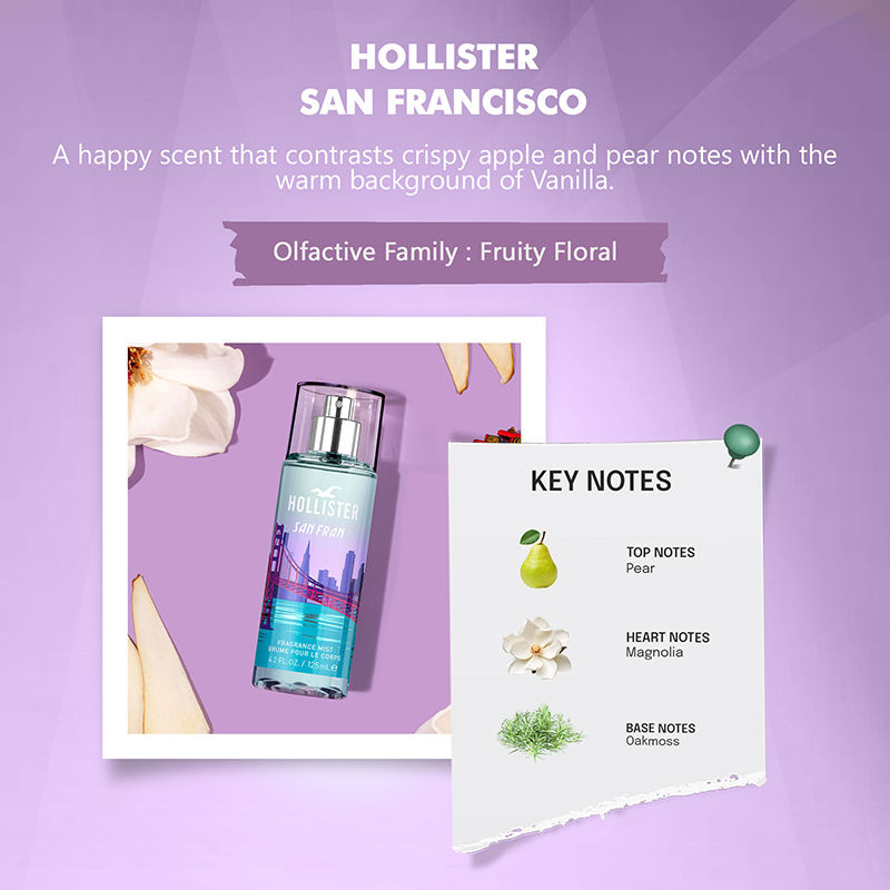 HOLLISTER San Francisco Fragrance Mist