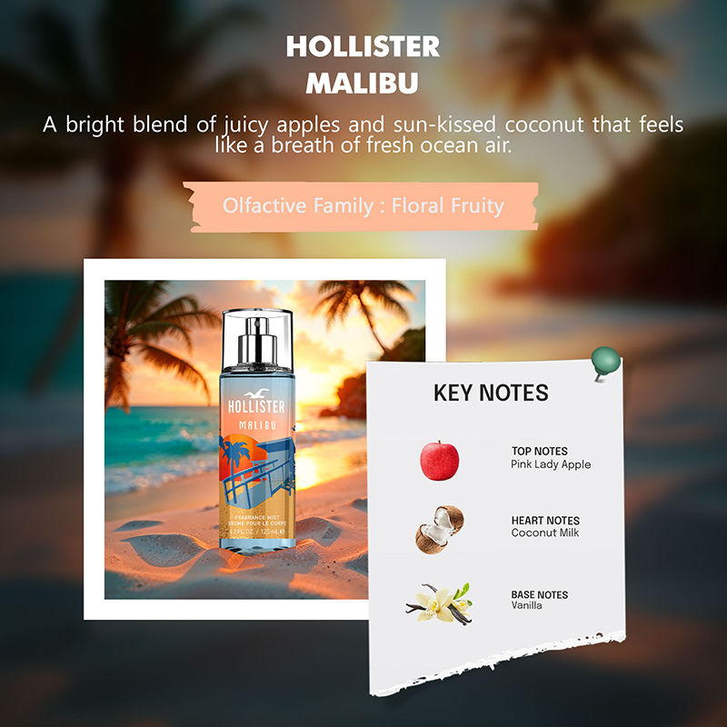 HOLLISTER Malibu Fragrance Mist