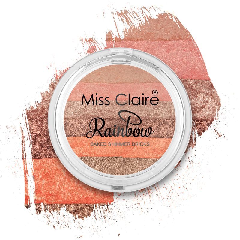 Miss Claire Rainbow Baked Shimmer Bricks