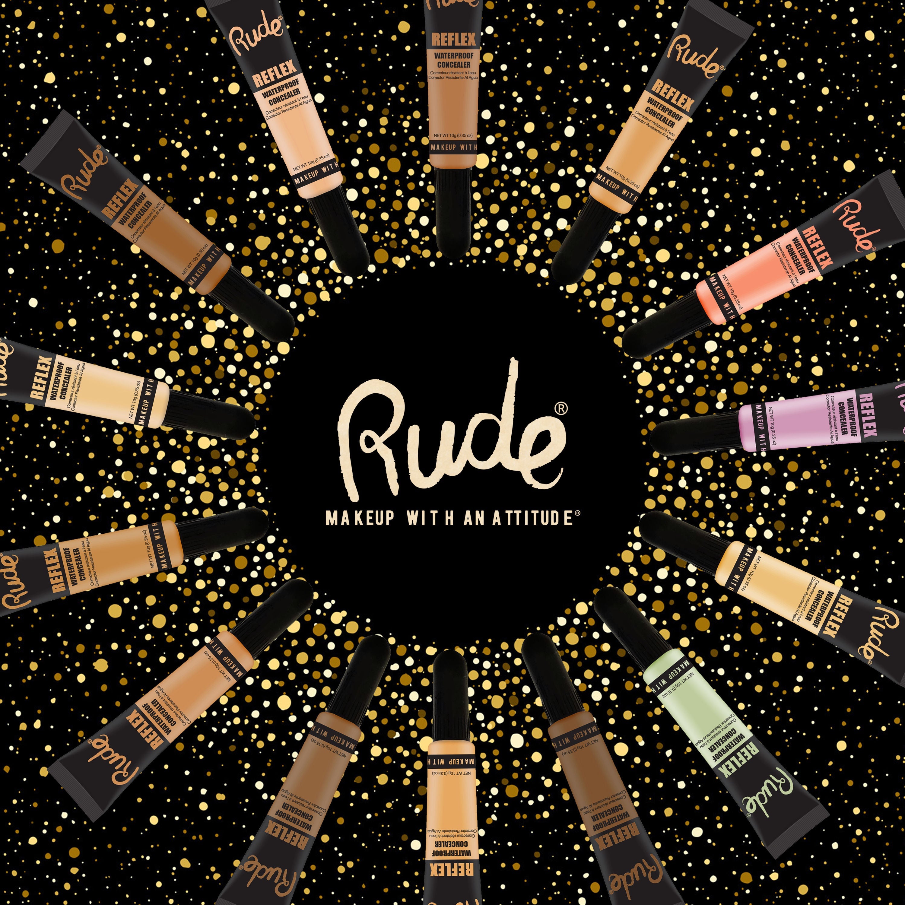 Rude Cosmetics Reflex Waterproof Concealer
