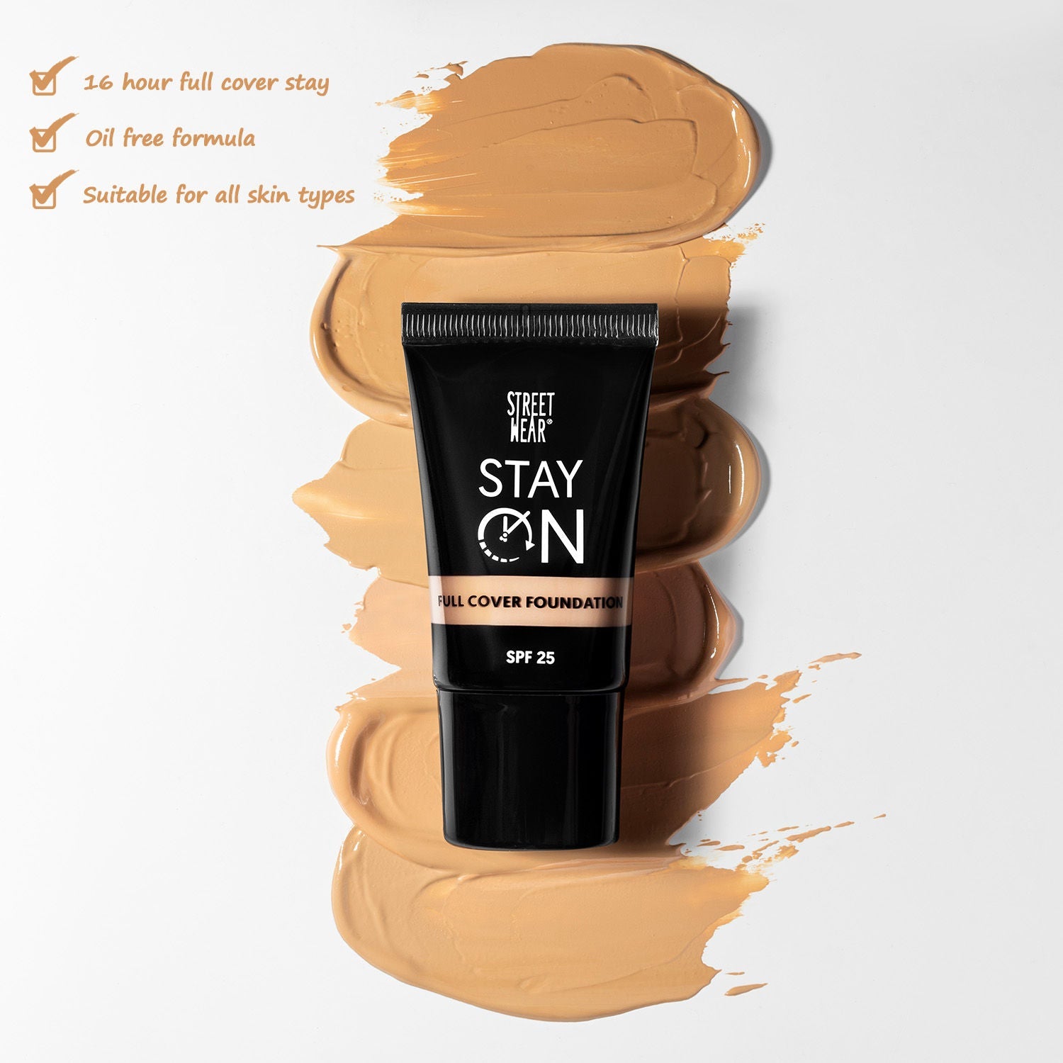 Street Wear Stay On Full Cover Foundation