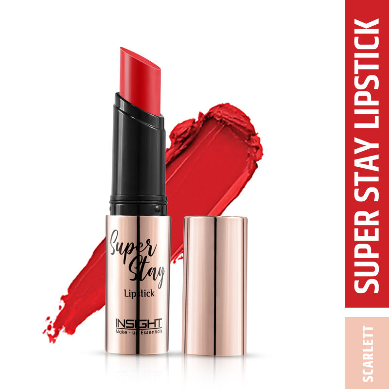 Insight Cosmetics Super Stay Lipstick, Long Lasting Lightweight Transferproof Formula