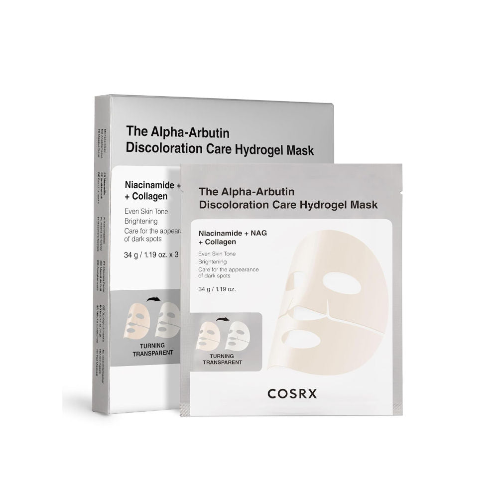 COSRX The Alpha-Arbutin Discoloration Care Hydrogel Mask