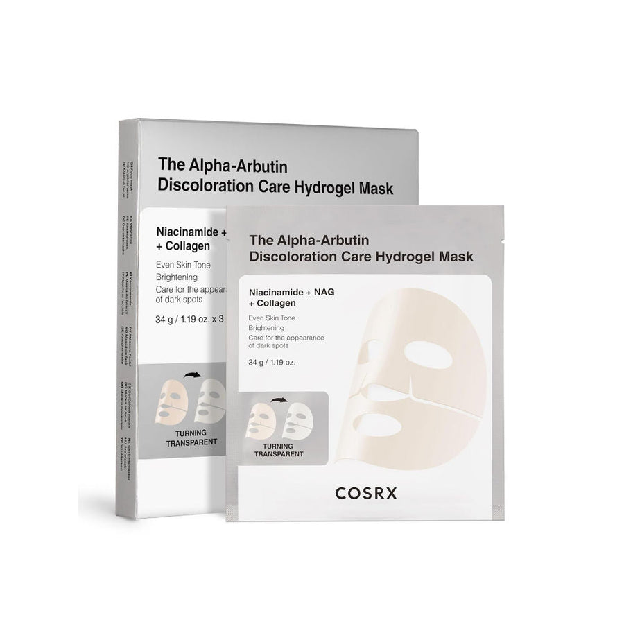 COSRX The Alpha-Arbutin Discoloration Care Hydrogel Mask